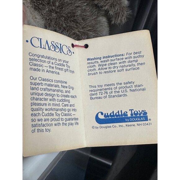 17 “ barn Owl Cuddle Toys By Douglas Classic Stuffed Plush with Tags - Picture 13 of 13